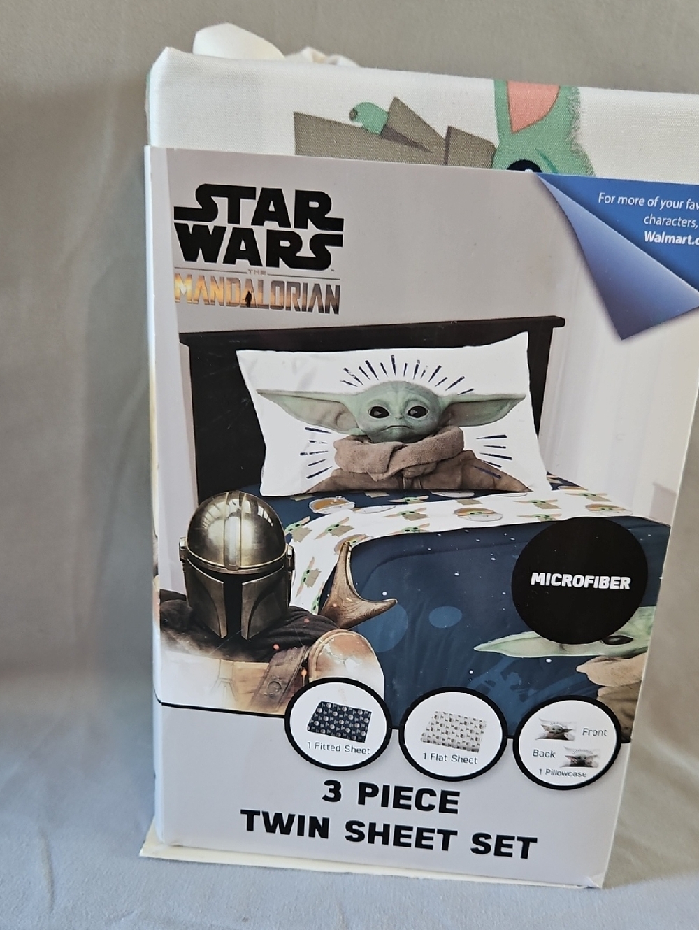 Star Wars Mandalorian Baby Yoda Twin Sheet Set
